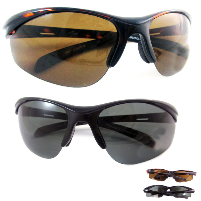 2 Professional Polarized Cycling Driving Fishing Glasses Outdoor Sports Sunglass