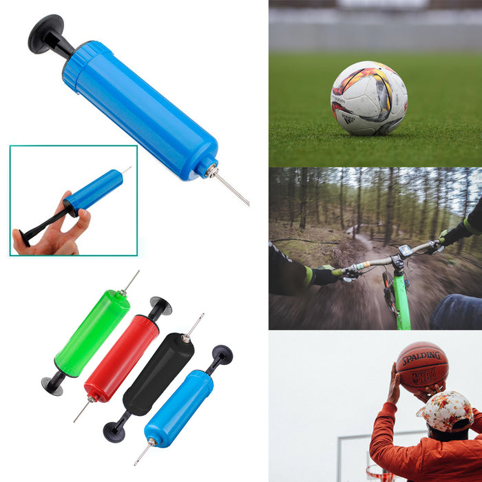 96 Wholesale Cycling Sports Ball Handheld Air Pump Volleyball Inflator W/ Needle