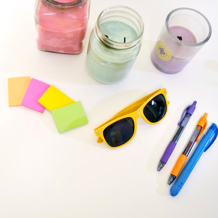 40 Pads Sticky Notes 1.5x2 in Bright Colored Mini Memo Pads Self Adhesive Office