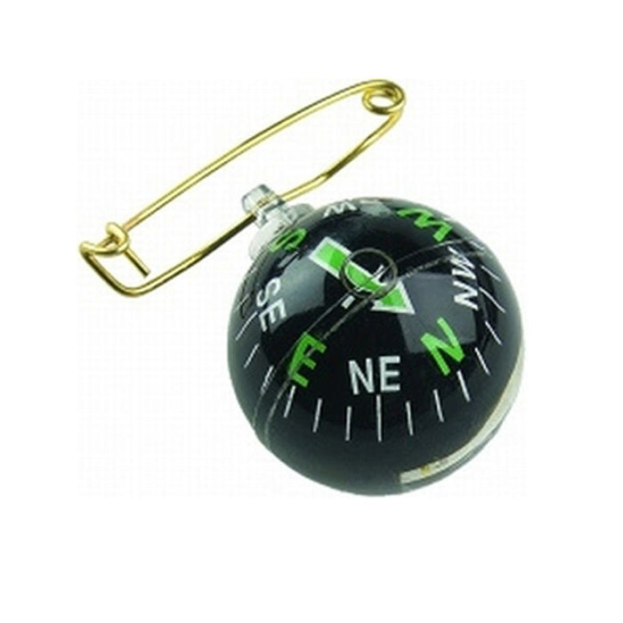 2 Survival Navigation Ball Pin On Compass Liquid Filled Camping Hiking Military