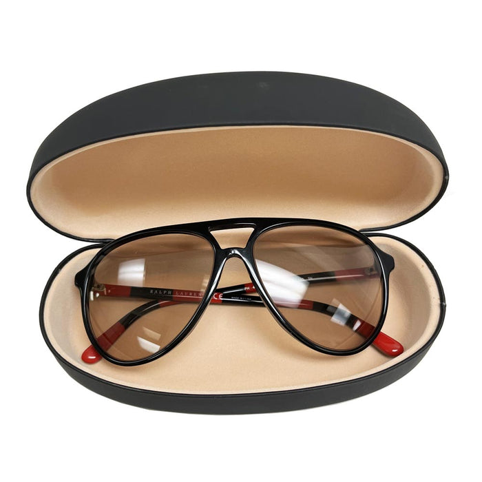 New Black Durable Hard Clam Shell Glasses Case Portable Box Sunglasses Protector