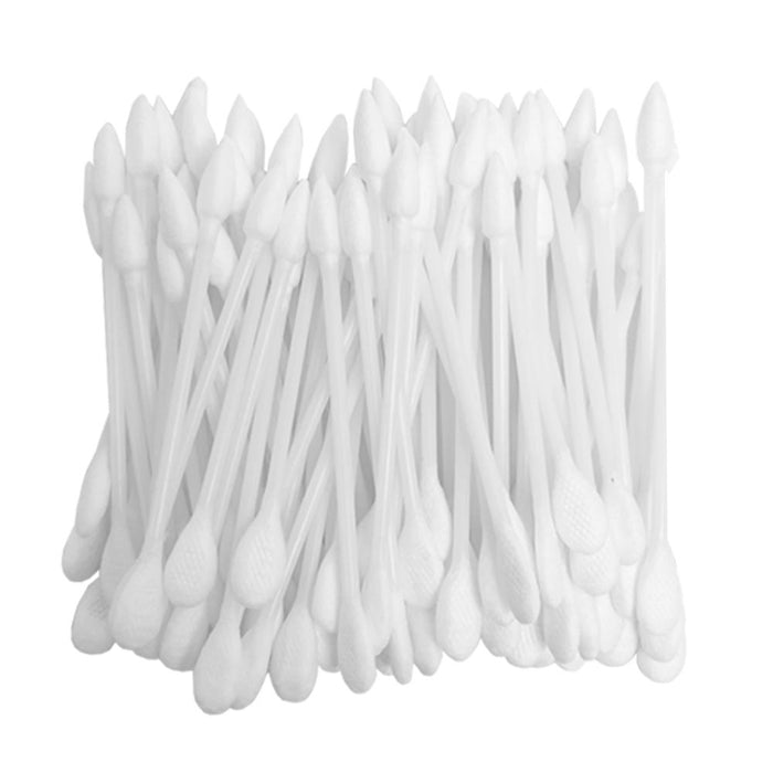 300 Precision Makeup Applicator Cotton Double-sided Swabs Pointed Rounded Tip