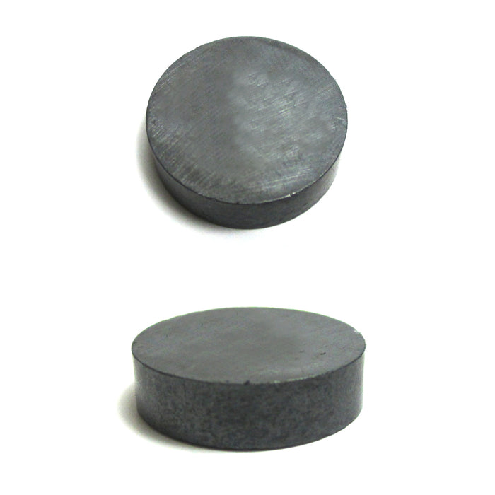 25 Round Magnets Ceramic Disc Solid Ferrite Strong Craft Refrigerator Industrial
