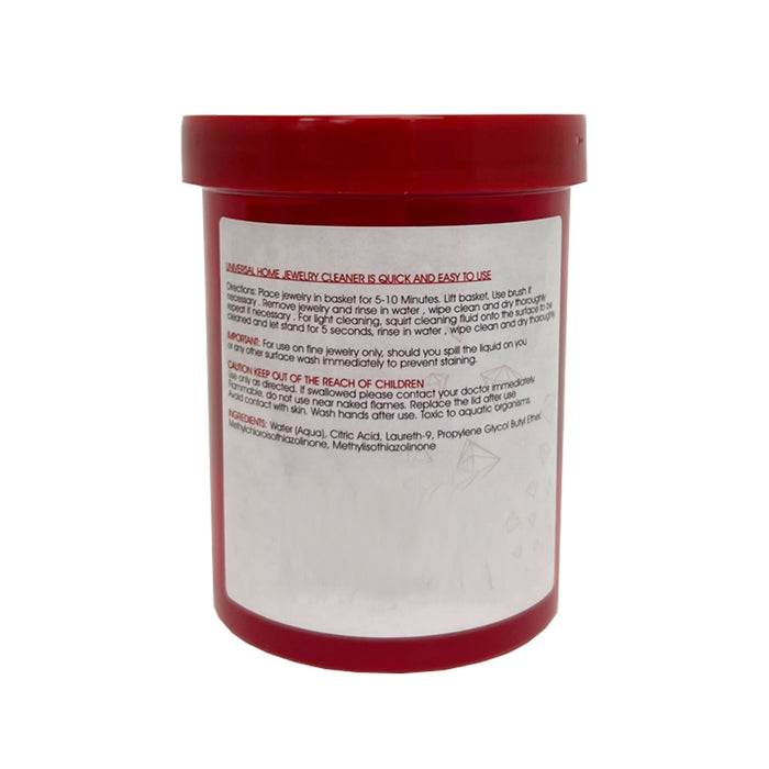 Jewelry Cleaner Solution Safely Clean All Jewelry Gold Silver Diamonds Stones !!