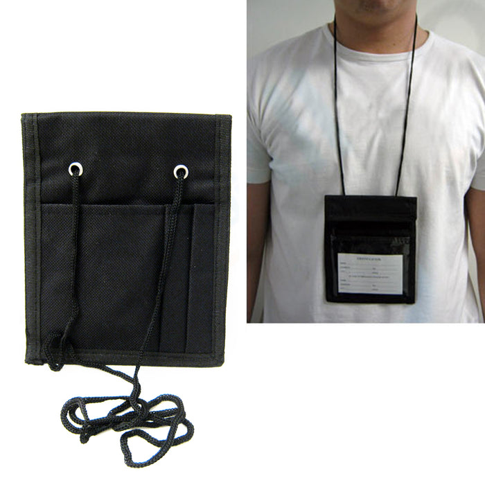 12X Travel Passport Holder Neck Pouch Documents Holder Hidden Wallet Wholesale
