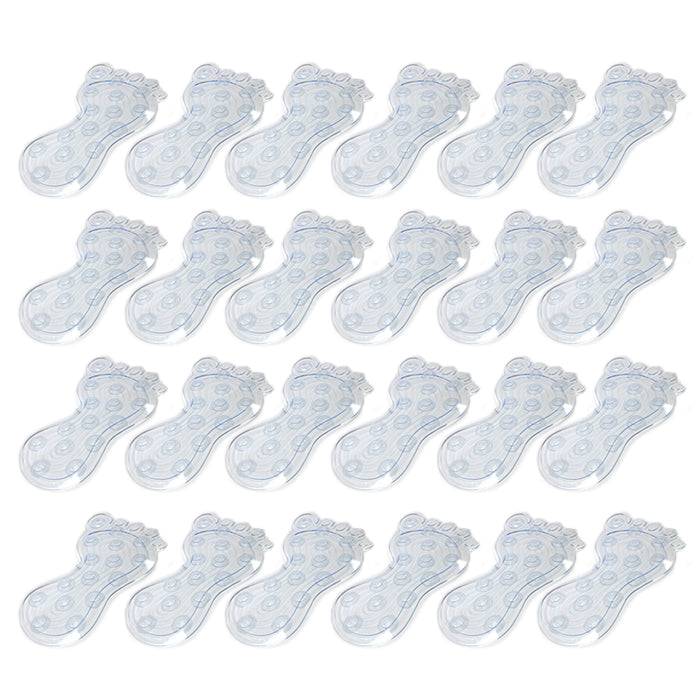 24 Pack Bathtub Shower Stickers Safety Decals Treads Non Slip Applique Anti-Skid