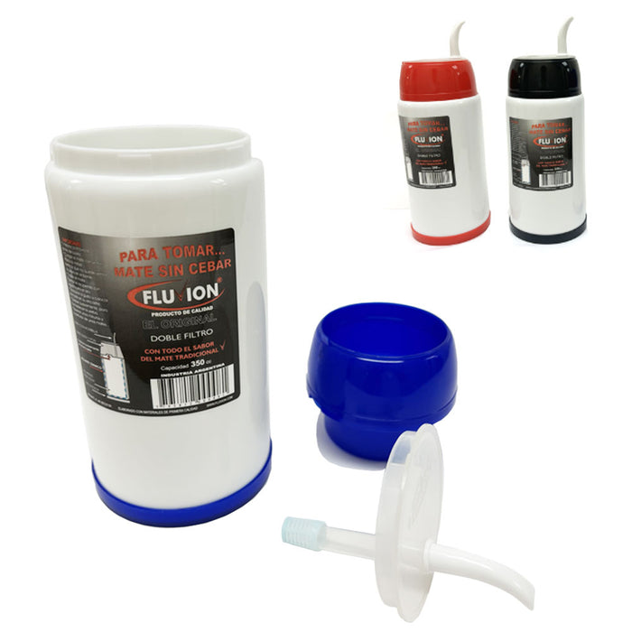 1PC Matelisto Mate Drink Bottle Cup Straw Bombilla Kit Thermo Warm Water Portable !!