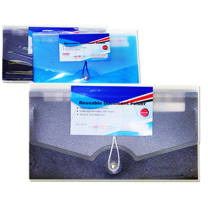 2Pc Expanding Document File Accordion Organizer 13 Pocket School Coupon Folder !