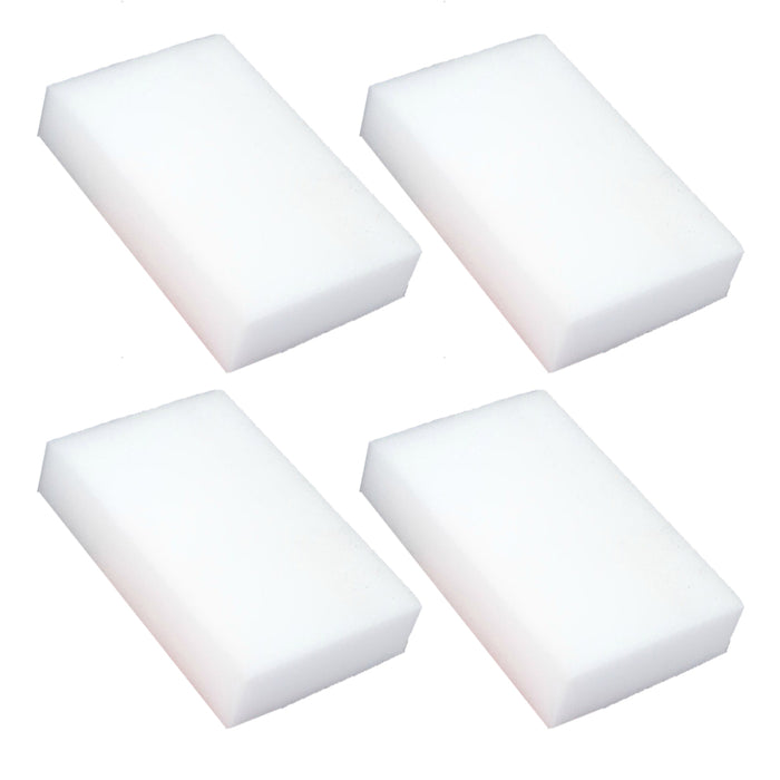 4 PC Magic Sponge Eraser Wash Washing Marks Stains Household White Cleaner Block