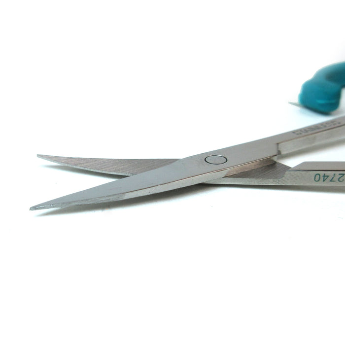 Stainless Steel Nail Scissors Staleks Curved Edge Manicure Pedicure Nail Cutter