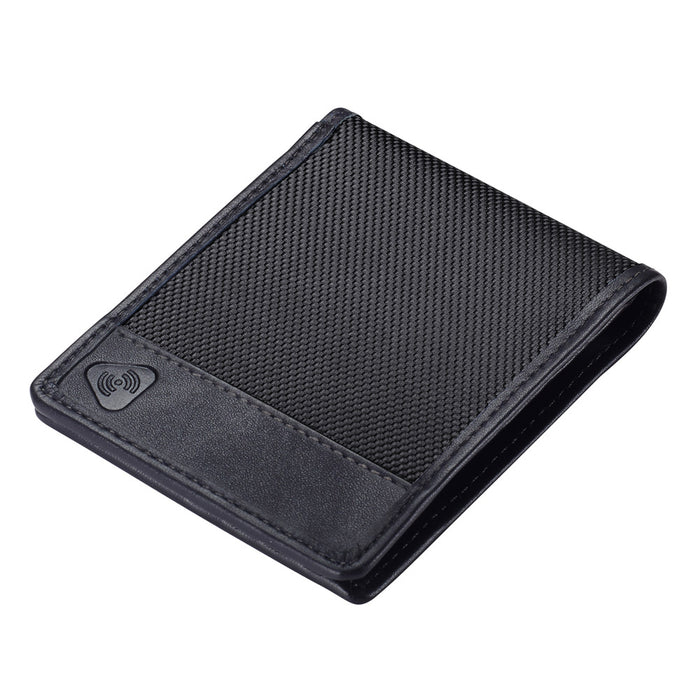 Lewis N Clark Wallet RFID Blocking Men Slim Leather ID Credit Card Holder Black