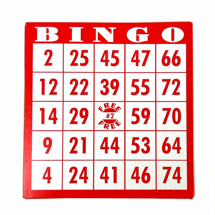 2 Packs Reusable Bingo Cards 70 Sheets Family Fun Bingo Game Unique Numbers New