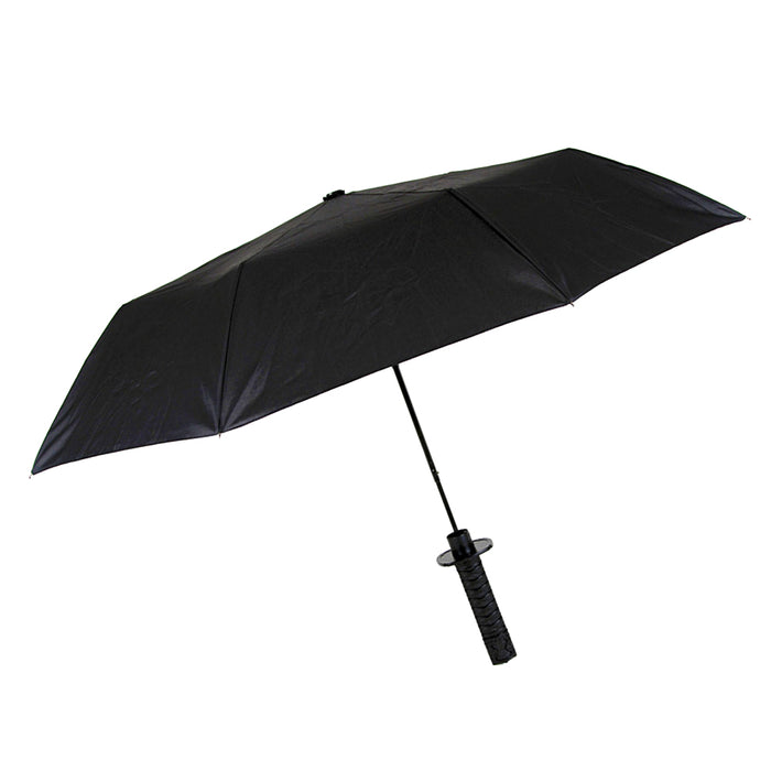 New Black Samurai Ninja Katana Umbrella Samurai Sword Handle Strap Fold Gift