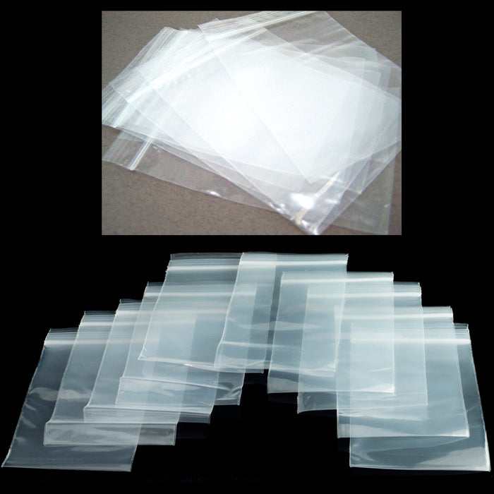 1000 Baggies 4" X 4" Zipper Reclosable Bag Seal Clear Plastic Heavy Duty 2ml Lot