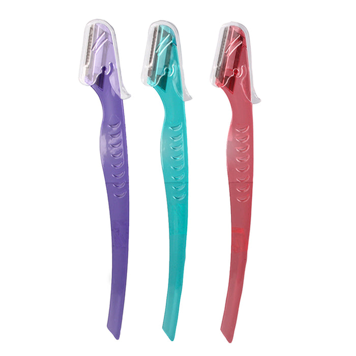 3PC Eyebrow Arch Shaper Face Hair Removal Razors Bikini Trimmer Shaver Cosmetics
