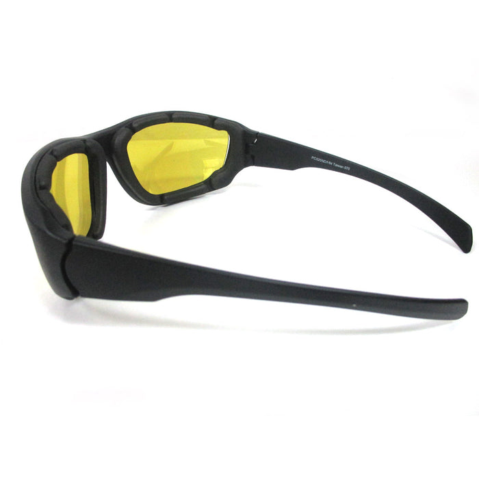 2 Pair Polarized Cycling Sunglasses Goggles Eyewear Glasses Uv400 Clear / Yellow