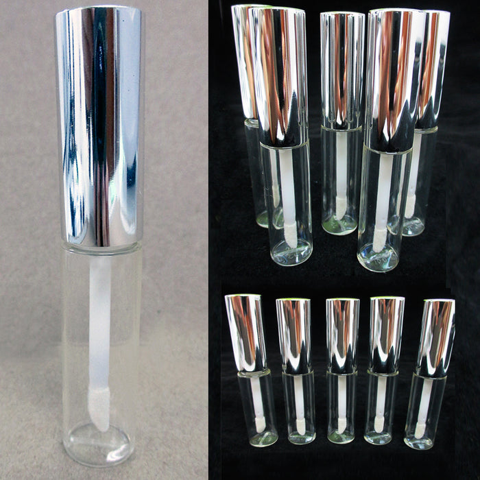5 8ML Plastic PET Lip Gloss Tube Bottles Balm Containers Stoppers Not Included