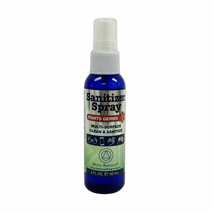 2 Pack Sanitizer Spray Travel Size Multi Surface Desinfectant Kills Viruses 4oz