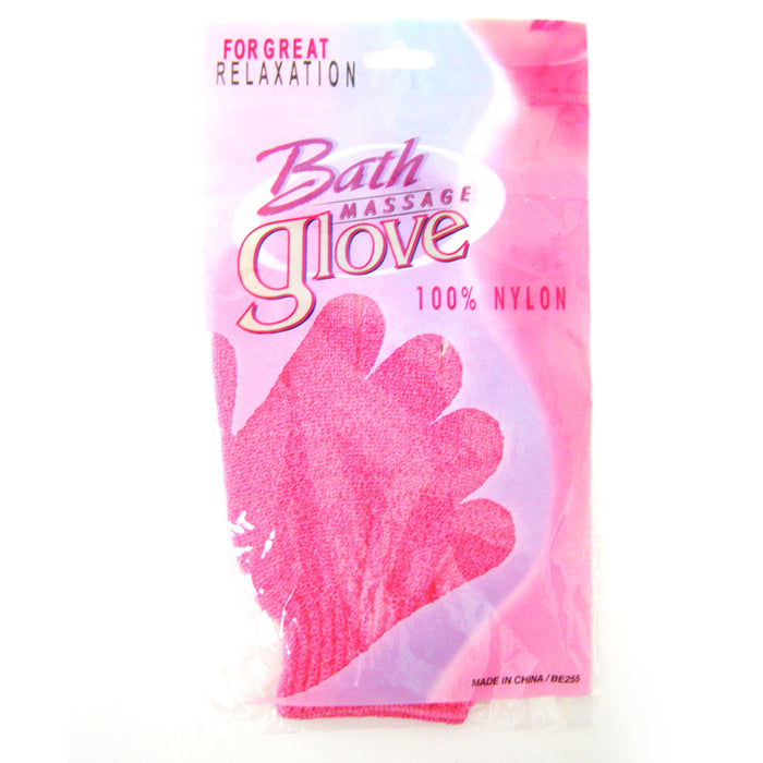 4 Exfoliating Gloves Double Sided Beauty Spa Massage Skin Shower Body Scrubber