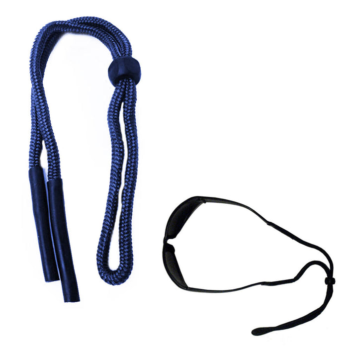2 Pack Sunglass Retainer Neck Cord Strap Adjustable Cord Lanyard Holder Blue