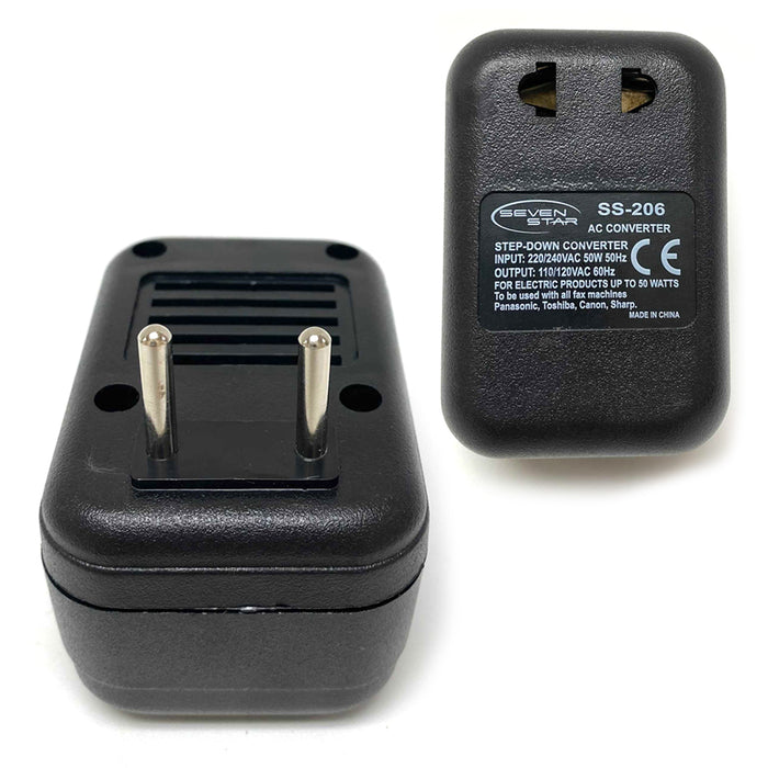 Travel Voltage Transformer 50 Watt Step Down 240V 220V To 120V 110V Power Device
