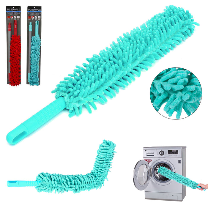 Flexible Chenille Duster Extendable Handle Telescopic Cleaner Home Cars Fan Dust