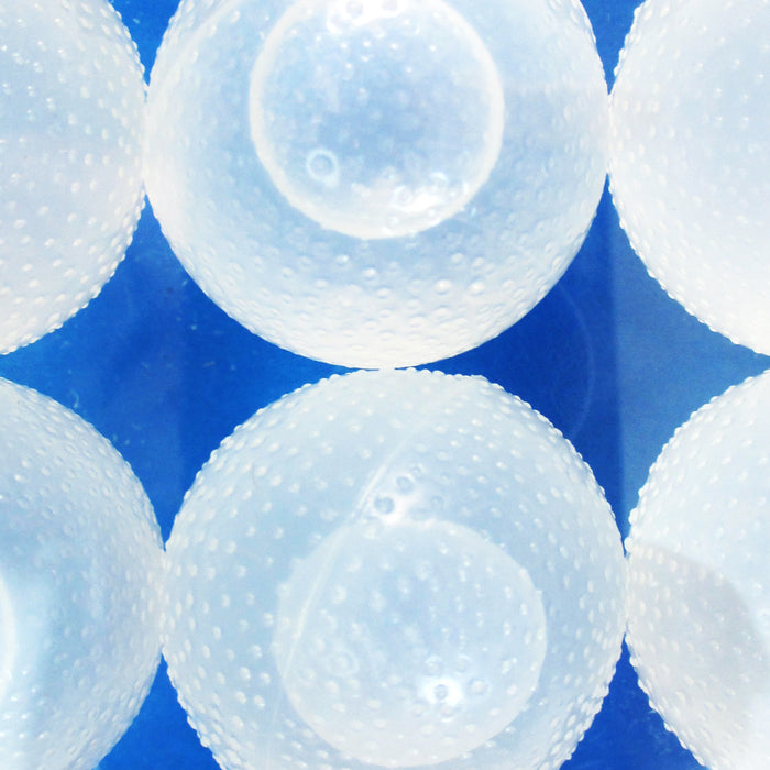 6 Pc Reusable Ice Cube Balls Plastic Refreezable Ice Drinks Bar Parties Whisky !