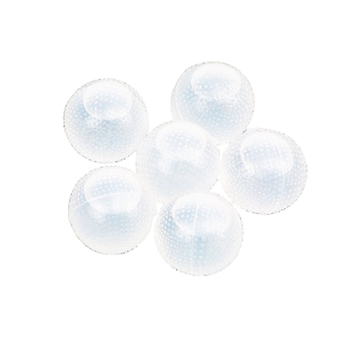 6 Pc Reusable Ice Cube Balls Plastic Refreezable Ice Drinks Bar Parties Whisky !