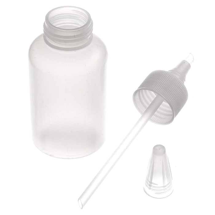 4 fl oz PLASTIC SNIFTER BOTTLE with Nozzle for Gold Panning Cleaning Home Hobby