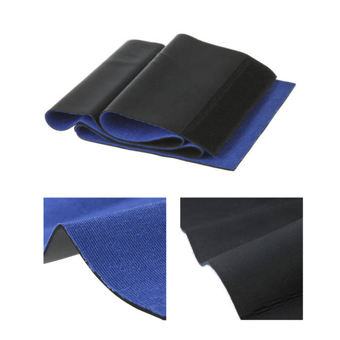2 Sweat Waist Trimmer Wrap Slimming Belt Belly Fat Burn Trainer Body Womens Mens