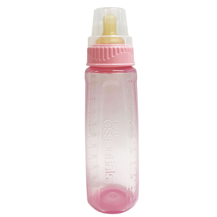 3PCS Nuk Baby Bottle BPA Free First Essentials 9Oz Leak Proof Vented Nipple Girl