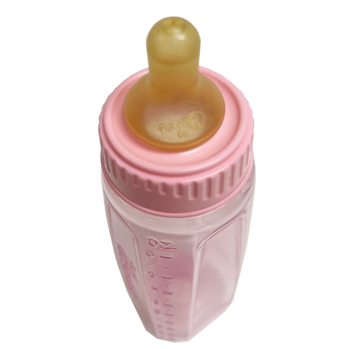3PCS Nuk Baby Bottle BPA Free First Essentials 9Oz Leak Proof Vented Nipple Girl
