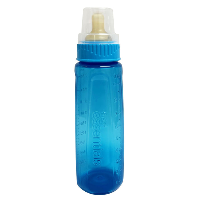 3PCS Boy Nuk Baby Bottle BPA Free First Essentials 9 Oz Leak Proof Vented Nipple