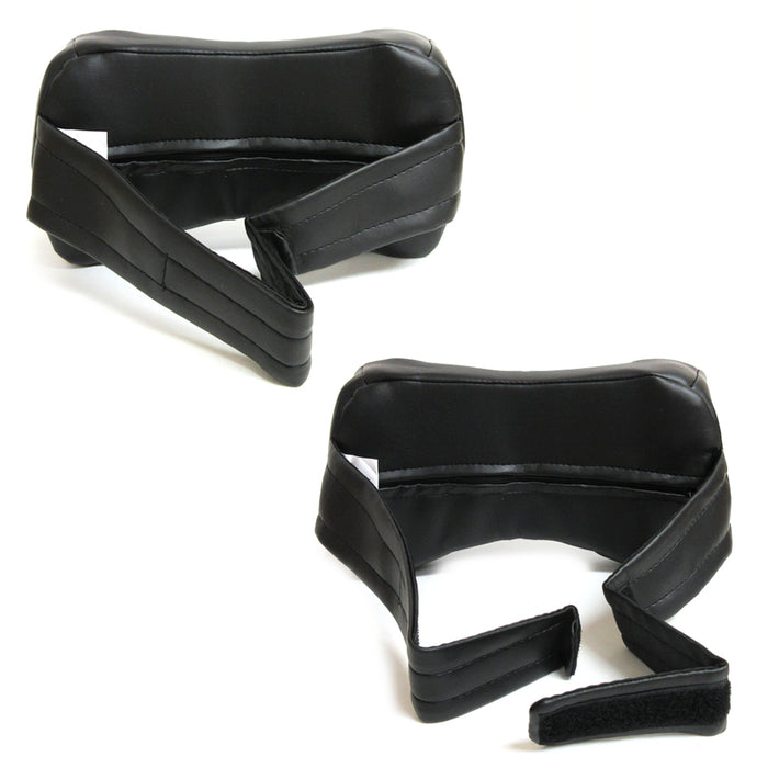 2 PC Neck Rest Pillow Headrest Adjustable Strap Driving Home Office Relieve Pain