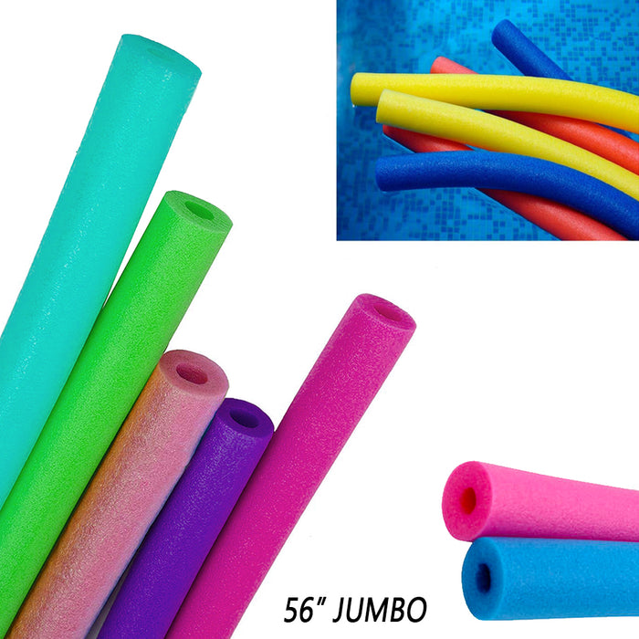 1 Swimming Floating Pool Foam Noodle 56" Swim Noodles Water Float Floatie Crafts