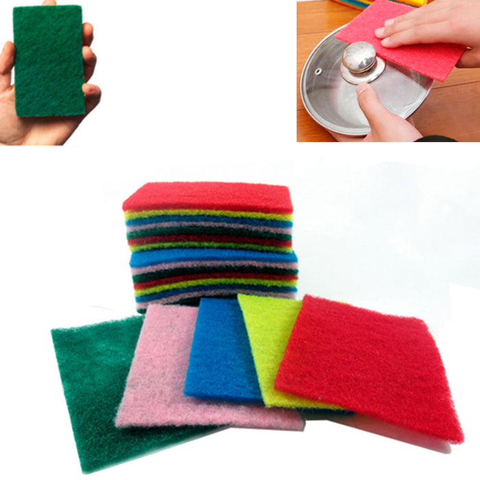 20 Ct Scouring Pads Medium Duty Kitchen Scour Scrub Cleanning Wholesale !