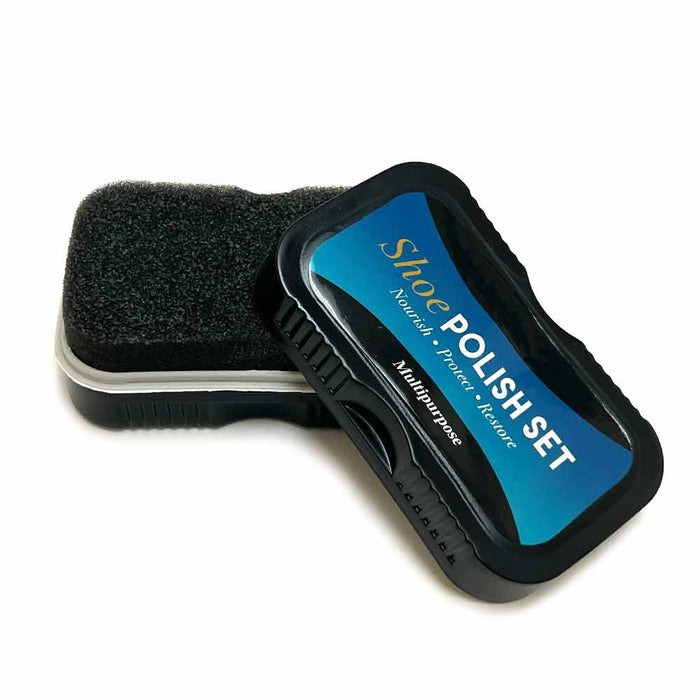 2 Pack Best Shoe Shine Sponge Polish Brush Boots Cleaner Shoe Polishing Sponges