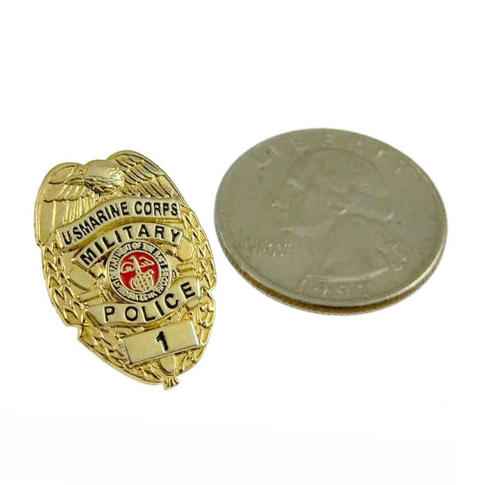 USMC Eagle Emblem Marine Corps Military Police Lapel Hat Pin Tie Wear It Proudly