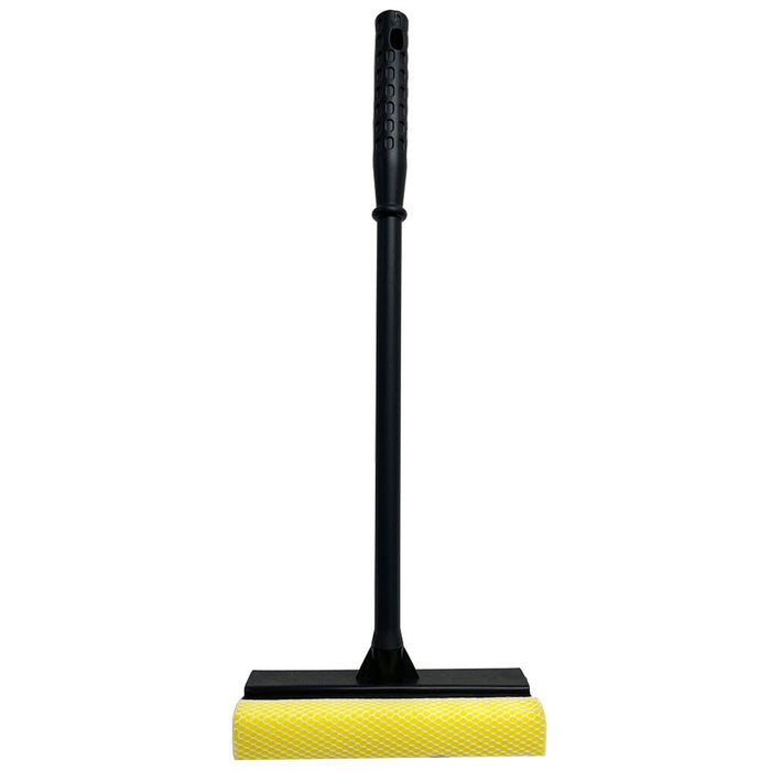 1 Car Window Squeegee Long Handle Wash Scrubber Cleaner Wiper Blade Brush 20.5"
