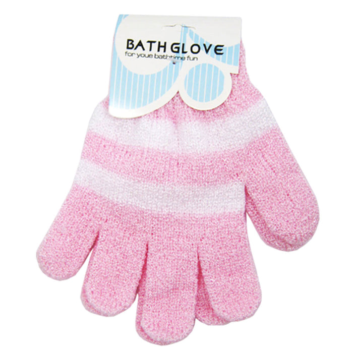 1Pair Bath Shower Soap Foam Gloves Exfoliating Massager Body Wash Scrub Spa Skin