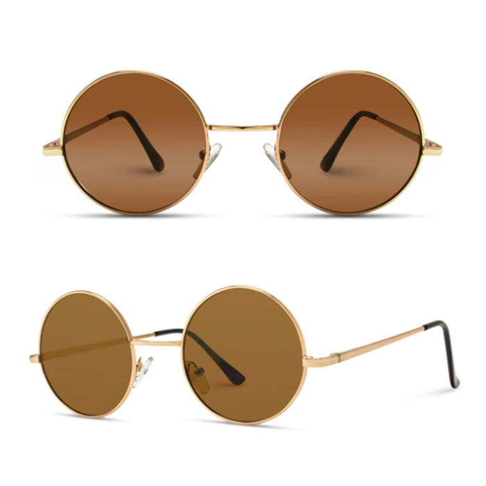 2 Pair John Lennon Kids Toddler Sunglasses Hippie Classic Style Frame Boys Girls