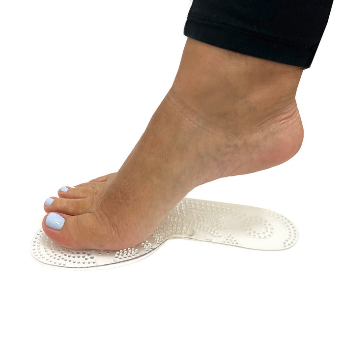 1 Pair Orthotic Premium Shoe Insoles Arch Support Reflexology Insert Pad 9.5"