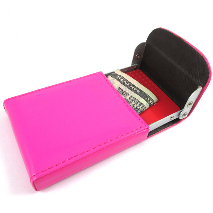Womens Genuine Thin Wallet Cute Purse Multi ID Business Credit Card Holder Gift