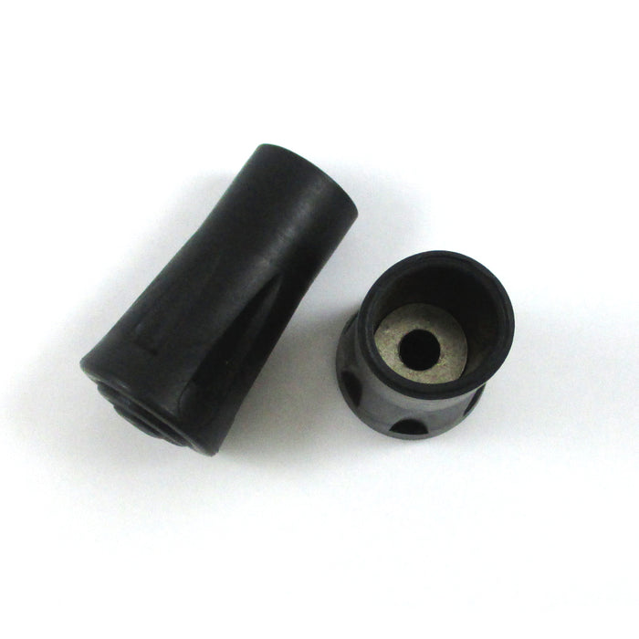 4 Reinforced Rubber Tip End Cap Hammers Trekking Pole Hiking Walking Stick Cane
