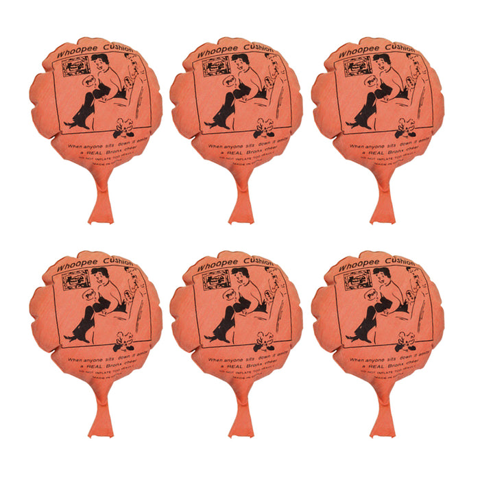 6 Pack Whoopie Cushion Gag 8" Whoopee Fart Gas Joke Toys Noise Maker Funny Prank
