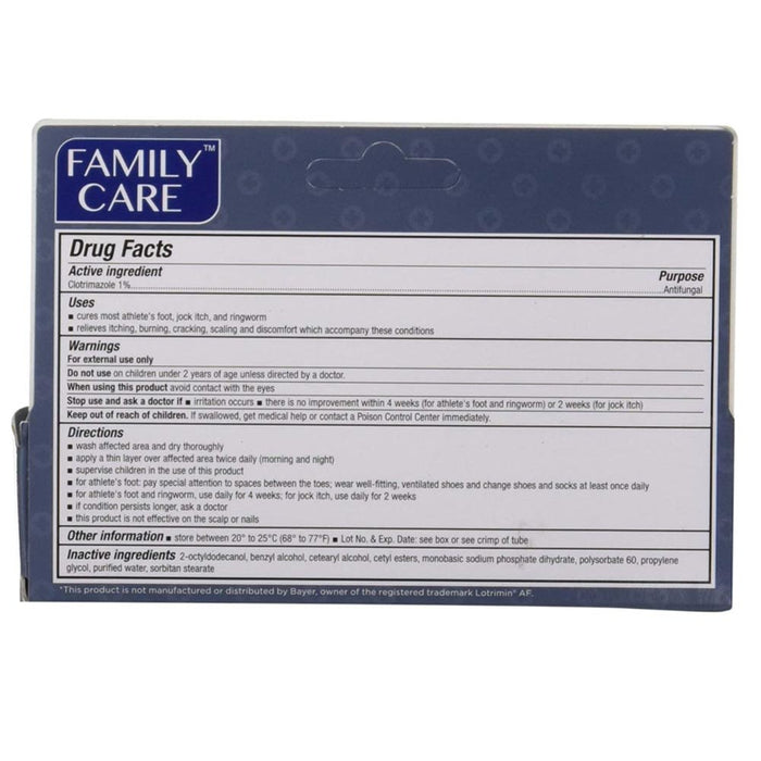 3 Pk Antifungal Cream Treatment Athlete Foot Jock Skin Ringworm Relieve Itch 1oz