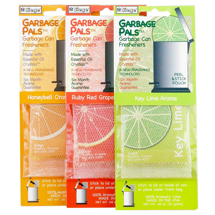1 Siege Garbage Pals Can Freshener 6 Months Long Lasting Home Fresh Scent Aroma