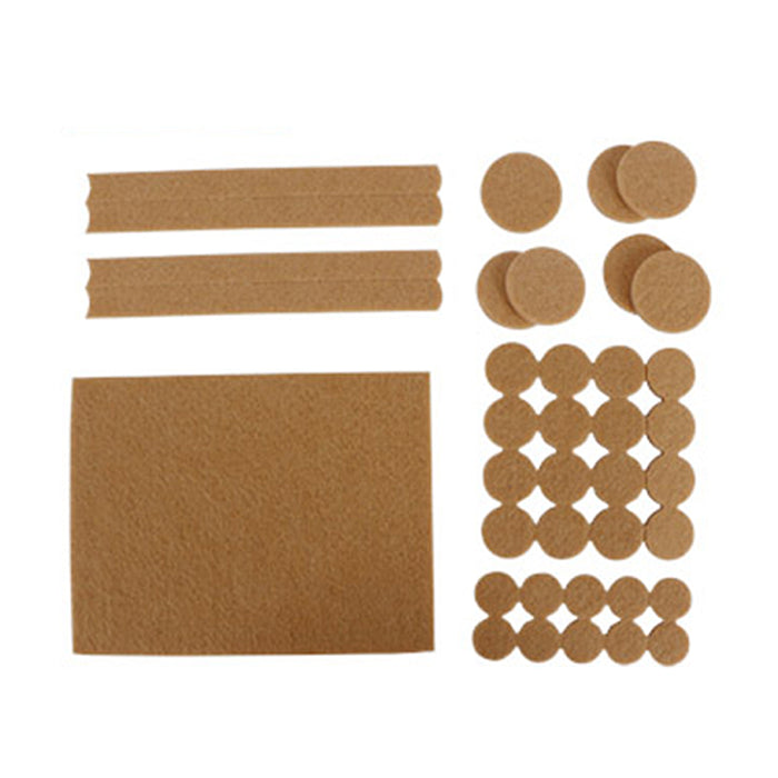 38 Pc Felt Pads Self Adhesive Beige Sticky Furniture Floor Chair Legs Protectors