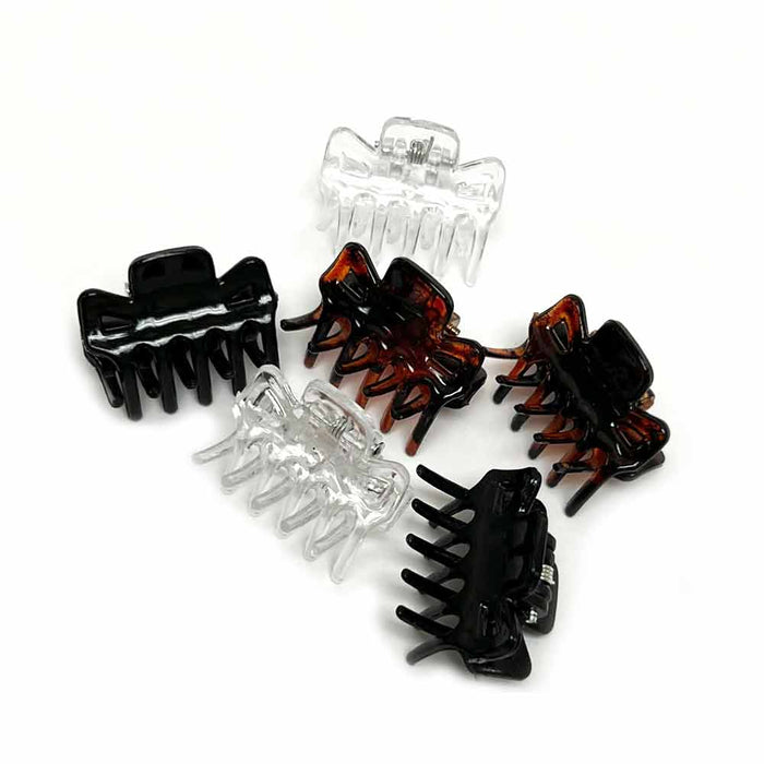 40 PC Small Mini Hair Clips Hair Claw Clamps Women Girls No Slip Jaw Hairstyles