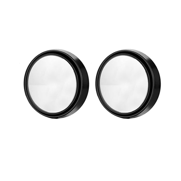 4 Pack Round Blind Spot Mirror HD Glass Convex Wide Angle Rearview Self Adhesive
